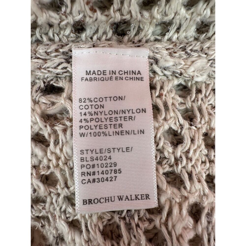 Brochu Walker The Sila Pullover In Larch Combo Relaxed Fit Knit Sweater Top Sz L - Picture 10 of 16